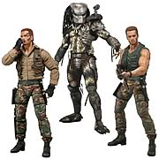 Predators 25th Anniversary Series 8 Action Figure Set